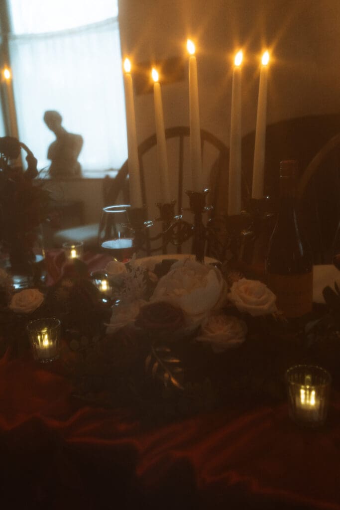 A Catskills winter elopements with Colton and Alexa while sharing a private vow exchange