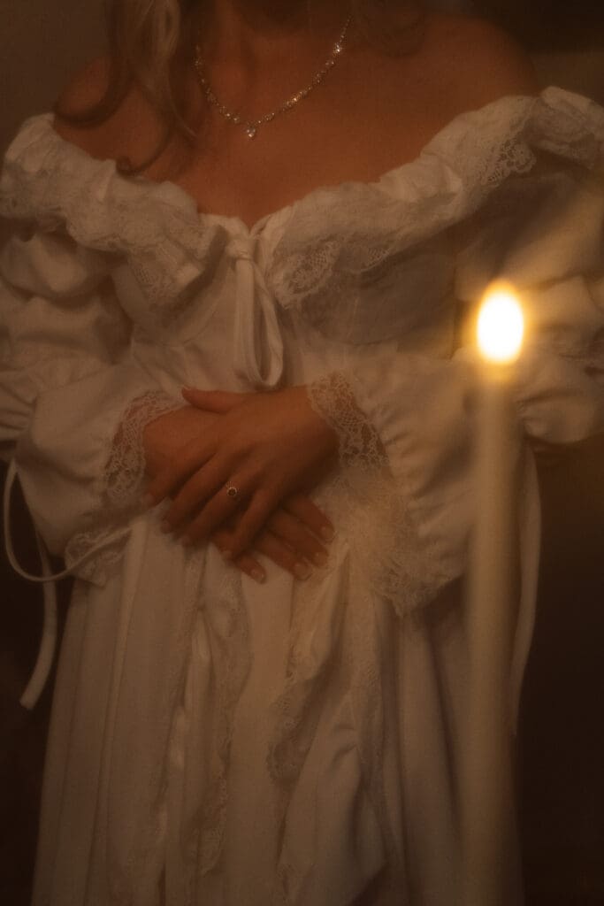 A Catskills winter elopements with Colton and Alexa while sharing a private vow exchange