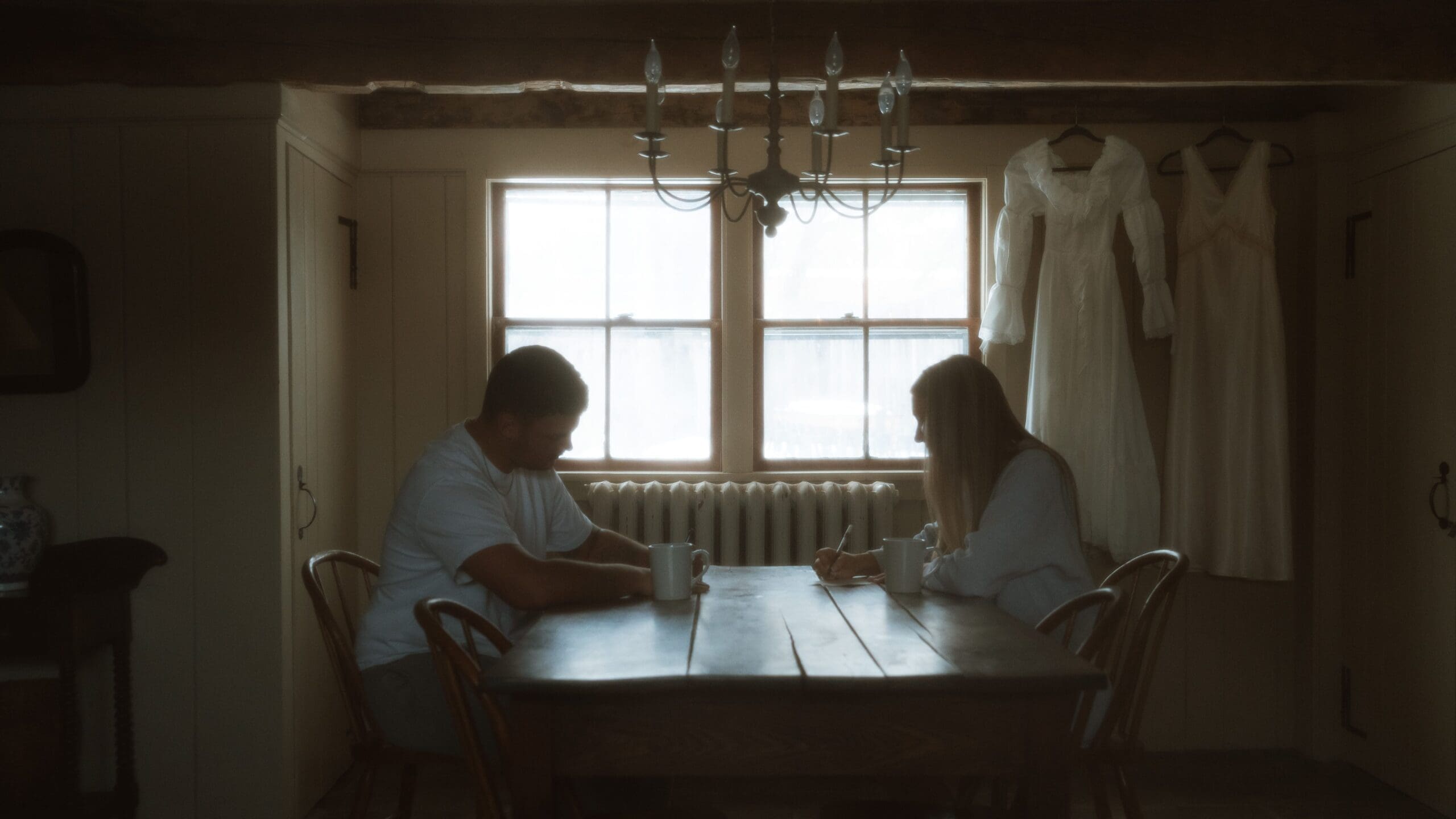 A Catskills winter elopements with Colton and Alexa while sharing a private vow exchange