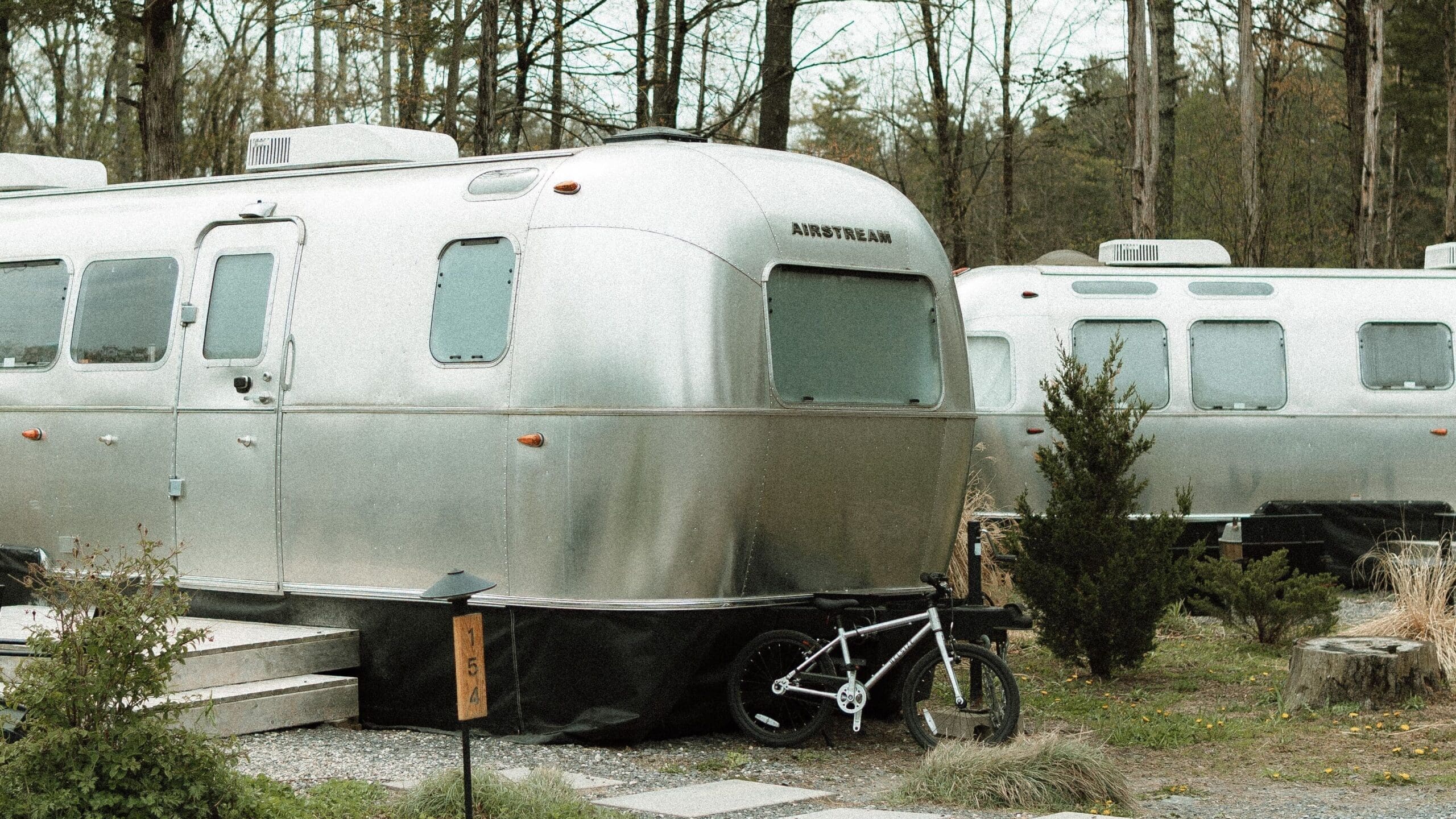 A Spring day at the Autocamp Catskills campground