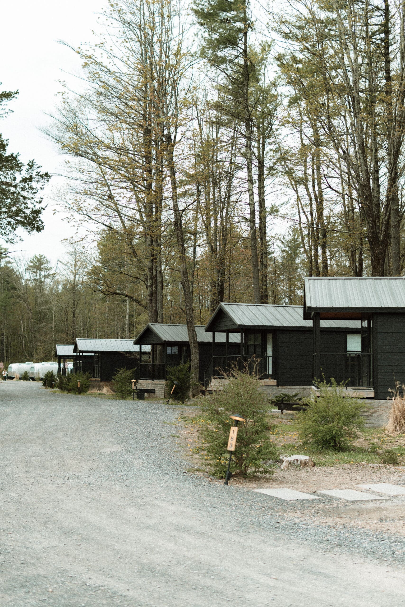 A Spring day at the Autocamp Catskills campground